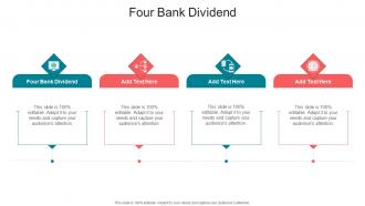 Four Bank Dividend In Powerpoint And Google Slides Cpb