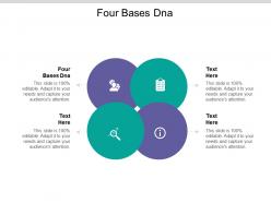 Four bases dna ppt powerpoint presentation layouts microsoft cpb