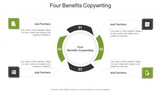 Four Benefits Copywriting In Powerpoint And Google Slides Cpb