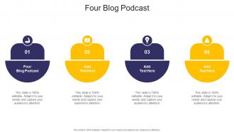 Four Blog Podcast In Powerpoint And Google Slides Cpb