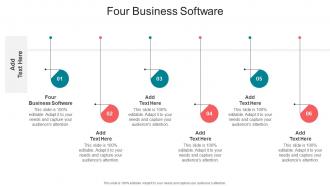 Four Business Software In Powerpoint And Google Slides Cpb