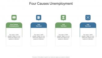 Four Causes Unemployment In Powerpoint And Google Slides Cpb