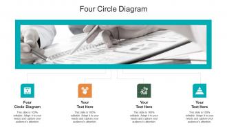 Four circle diagram ppt powerpoint presentation gallery styles cpb