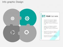 13052739 style puzzles circular 4 piece powerpoint presentation diagram infographic slide