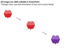 23879673 style cluster hexagonal 4 piece powerpoint presentation diagram infographic slide