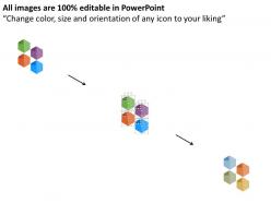50125421 style cluster hexagonal 4 piece powerpoint presentation diagram infographic slide