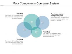 Four components computer system ppt powerpoint presentation gallery cpb