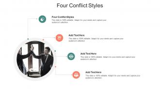 Four Conflict Styles In Powerpoint And Google Slides Cpb