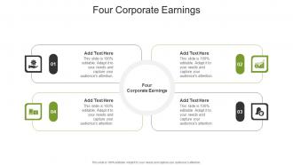 Four Corporate Earnings In Powerpoint And Google Slides Cpb