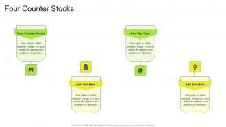 Four Counter Stocks In Powerpoint And Google Slides Cpb