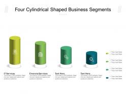 Four cylindrical shaped business segments