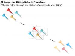 10733312 style essentials 2 our goals 4 piece powerpoint presentation diagram infographic slide