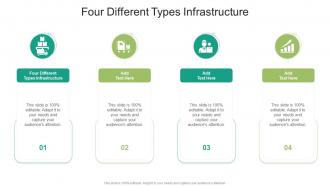 Four Different Types Infrastructure In Powerpoint And Google Slides Cpb