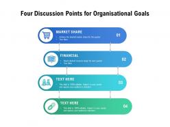 Four Discussion Points For Organisational Goals