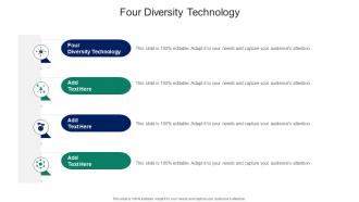 Four Diversity Technology In Powerpoint And Google Slides Cpb