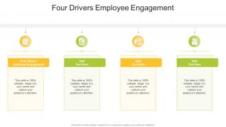 Four Drivers Employee Engagement In Powerpoint And Google Slides Cpb