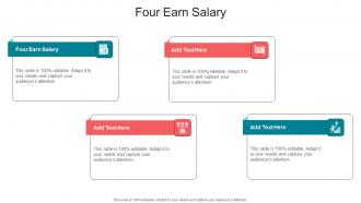Four Earn Salary In Powerpoint And Google Slides Cpb