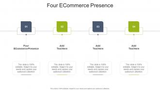 Four Ecommerce Presence In Powerpoint And Google Slides Cpb