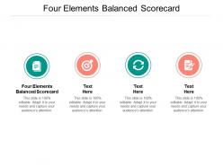 Four elements balanced scorecard ppt powerpoint presentation inspiration example topics cpb
