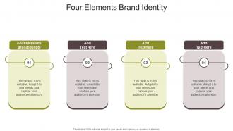 Four Elements Brand Identity In Powerpoint And Google Slides Cpb