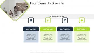 Four Elements Diversity In Powerpoint And Google Slides Cpb