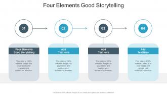Four Elements Good Storytelling In Powerpoint And Google Slides Cpb
