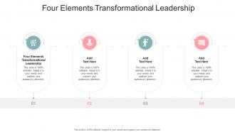 Four Elements Transformational Leadership In Powerpoint And Google Slides Cpb