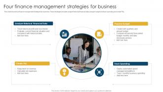 Four Finance Management Strategies For Business