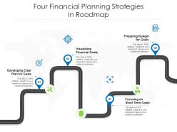 Four financial planning strategies in roadmap