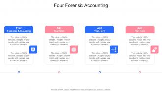 Four Forensic Accounting In Powerpoint And Google Slides Cpb