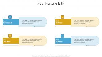 Four Fortune ETF In Powerpoint And Google Slides Cpb