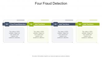 Four Fraud Detection In Powerpoint And Google Slides Cpb
