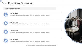 Four Functions Business In Powerpoint And Google Slides Cpb