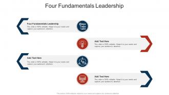 Four Fundamentals Leadership In Powerpoint And Google Slides Cpb