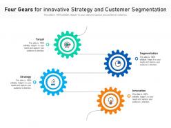 Four gears for innovative strategy and customer segmentation