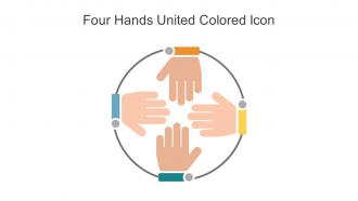Four Hands United Colored Icon In Powerpoint Pptx Png And Editable Eps Format