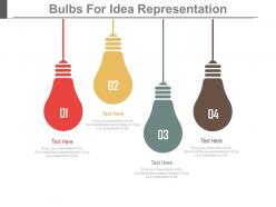16751926 style variety 3 idea-bulb 4 piece powerpoint presentation diagram infographic slide