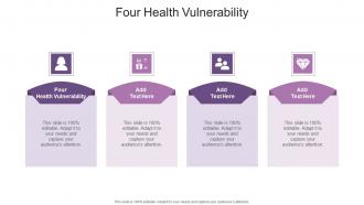 Four Health Vulnerability In Powerpoint And Google Slides Cpb