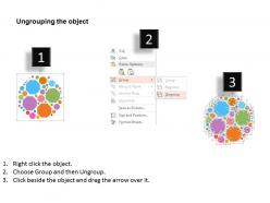 91344895 style cluster hexagonal 4 piece powerpoint presentation diagram infographic slide
