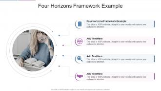 Four Horizons Framework Example In Powerpoint And Google Slides Cpb