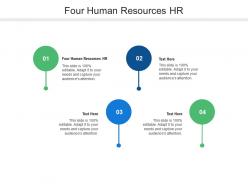 Four human resources hr ppt powerpoint presentation show design templates cpb