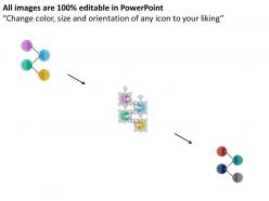 34557604 style circular zig-zag 4 piece powerpoint presentation diagram infographic slide