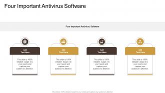 Four Important Antivirus Software In Powerpoint And Google Slides Cpb