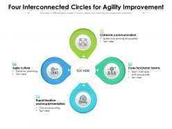 Four interconnected circles for agility improvement