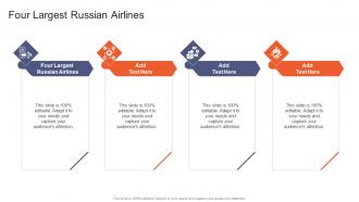 Four Largest Russian Airlines In Powerpoint And Google Slides Cpb