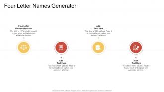 Four Letter Names Generator In Powerpoint And Google Slides Cpb