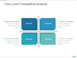 Four Level Competitive Analysis Presentation Graphic Design