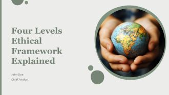 Four Levels Ethical Framework Explained PPT Guidelines AT