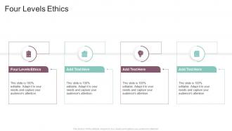Four Levels Ethics In Powerpoint And Google Slides Cpb