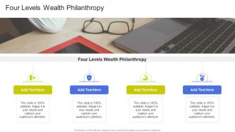 Four Levels Wealth Philanthropy In Powerpoint And Google Slides Cpb